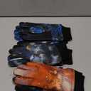 Bencailor 3 Pairs Kids Winter Gloves Waterproof Snow Ski Gloves Warm Windproof Adjustable Mittens for Boy Girl Outdoor (3-6 Years, Black Gold, Blue Black, Red)