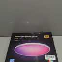 AMKI 12inch Smart RGB Ceiling Light Flush Mount LED,Compatible with Alexa Google Home,30W Flush Mount Lights 16 Million DIY Colors 2700K-6500K Ceiling Lights for Bedroom Living Kids Room Party