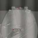 Round Toilet Seat with Built in Potty Training Seat, Potty Training Toilet Seat for Toddlers, Magnetic Kids Seat and Cover, Slow Close and Never Loosen, Fits both Adult and Child, White Round