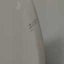 Mayfair Linden Slow Close Toilet Seat, Non Slip Heavy Duty Wood, Easy Install, Elongated, White