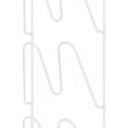 Durmmur 2 Pack Pot Lid Organizer Rack, 6Tier Pot Lids Holder for Cabinet Door/Wall, No Drilling Adhesive Wall/Door Mounted Rustproof Pot and Pan Cover for Kitchen Storage, White