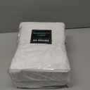 Premium Hotel Quality 1-Piece Fitted Sheet, Luxury & Softest 1500 Premier Hotel Quality Bedding Fitted Sheet Deep Pocket up to 16inch, Wrinkle and Fade Resistant, Queen, White