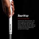 Golf Pride Tour Wrap Golf Grip - Comfortable, Durable Grip for Clubs - Classic Wrap Design with High-Tack Feel - Rubber Construction