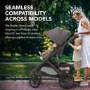 Stroller Board Compatible with Uppababy Vista,(2015-2019), Vista V2 and Vista V3 Strollers Stroller Rider Board for Children to Ride Along 55lbs Capacity Durable, Non-Skid Surface