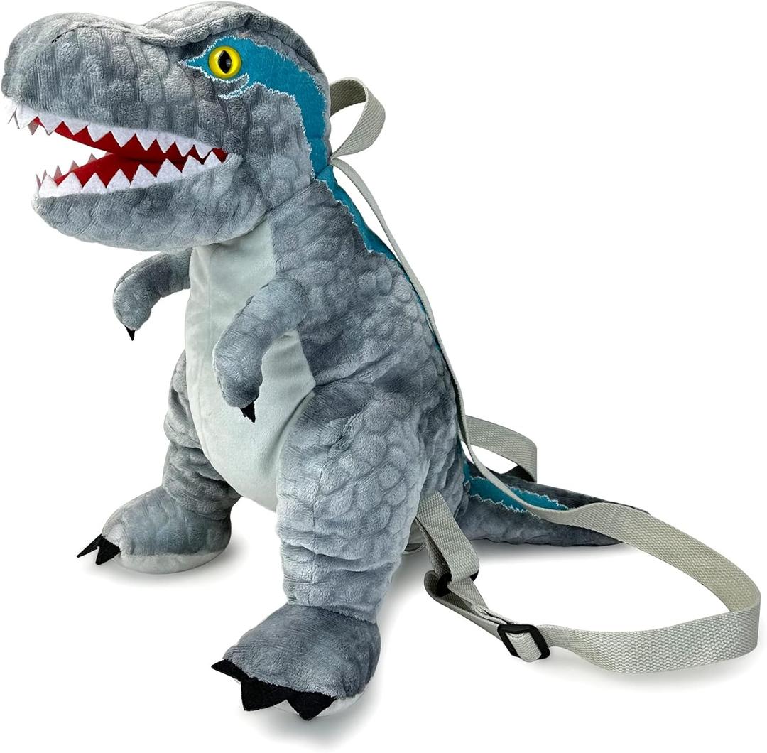 P Lush Dinosau rs Backpack, 16" D inosaur Stuffed Animal Dinosau r s Bag Toddler Dinosaurr Backpack for Kids 3-5, Dinosaurs Gift Bag Plushh Dinosaurs Toys for Kids 3-5-7 Giant