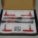 Kemimoto X3 Door Opener Kits Door Shocks Struts Compatible with 2017-2025 Can Am Maverick X3 and Max Front and Rear Doors, Red