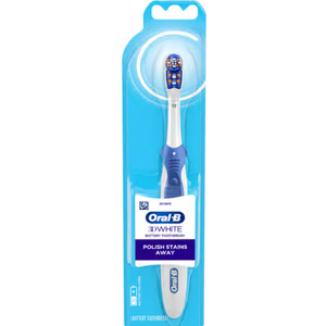 Oral-B 3D White Action Power Toothbrush, 1 Count , Multi-colored