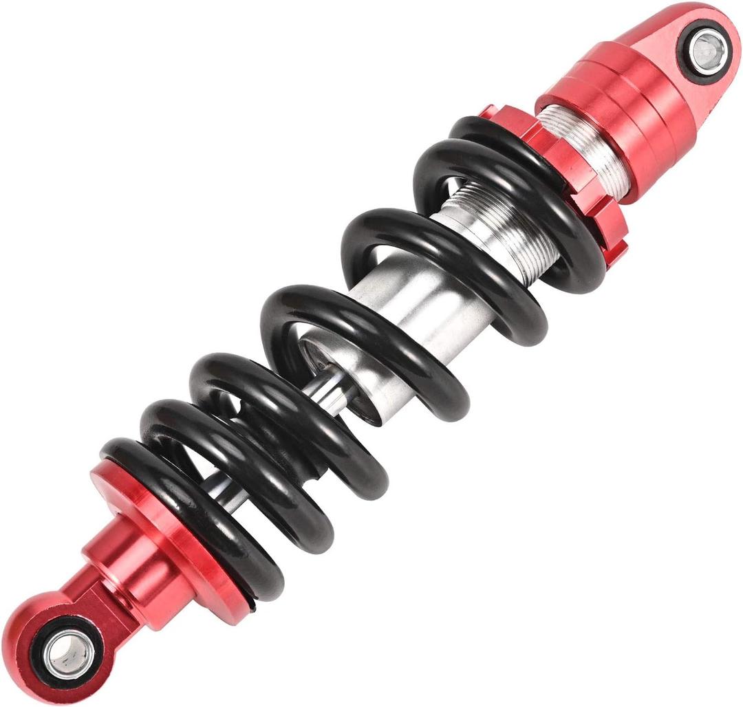 Trkimal 980LB Rear Shock Absorber, 250mm/260mm/270mm/280mm/290mm Shock Absorber Suspension Sensa-Trac Load Adjusting for Dirt Pit Bike Motorcycle (280mm)
