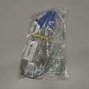 Flexible Drain Brush, Nylon Cleaner Double Ended Elastic Hose Pipe 67-inch and 2 PCS 8.2-inch Straw Cleaning Brush (Blue)