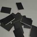 Outus 15 Pcs Mini Pocket Notebook 2.5" x 4" Small Journal Kraft Paper Notepads Bulk Softcover Pocket Notepad Memo Diary Subject Notebooks for Traveler Worker(Black,Blank Style)