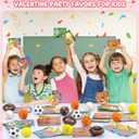 30 Pack Valentine Cards for Kids Classroom with Sports Squeeze Balls Bulk, Fun Valentine Classroom Gifts, Valentine Exchange for Boys Girls School Class Game Prizes Fidget Toys Party Favors