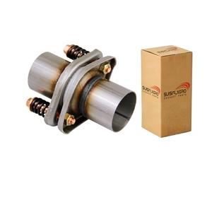 SUISFLXGRO Exhaust Flex Spring Flanges 100% 409L Stainless, Spring Joint For Aftermarket (2"X6")