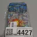 DAIZAG Compatible with iPhone 16 Pro Max Case,Sun Rays Ocean Waves Stained Glass Full Pattern Plastic Soft TPU,Double Protection Corner Case for iPhone 16 Pro Max