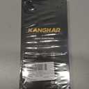 KANGHAR Designed for iPhone 16 Pro Max Case Magnetic Clear Slim Case for Women Men Full Camera Protector Anti-Yellowing Shockproof Compatible with MagSafe Cover Black