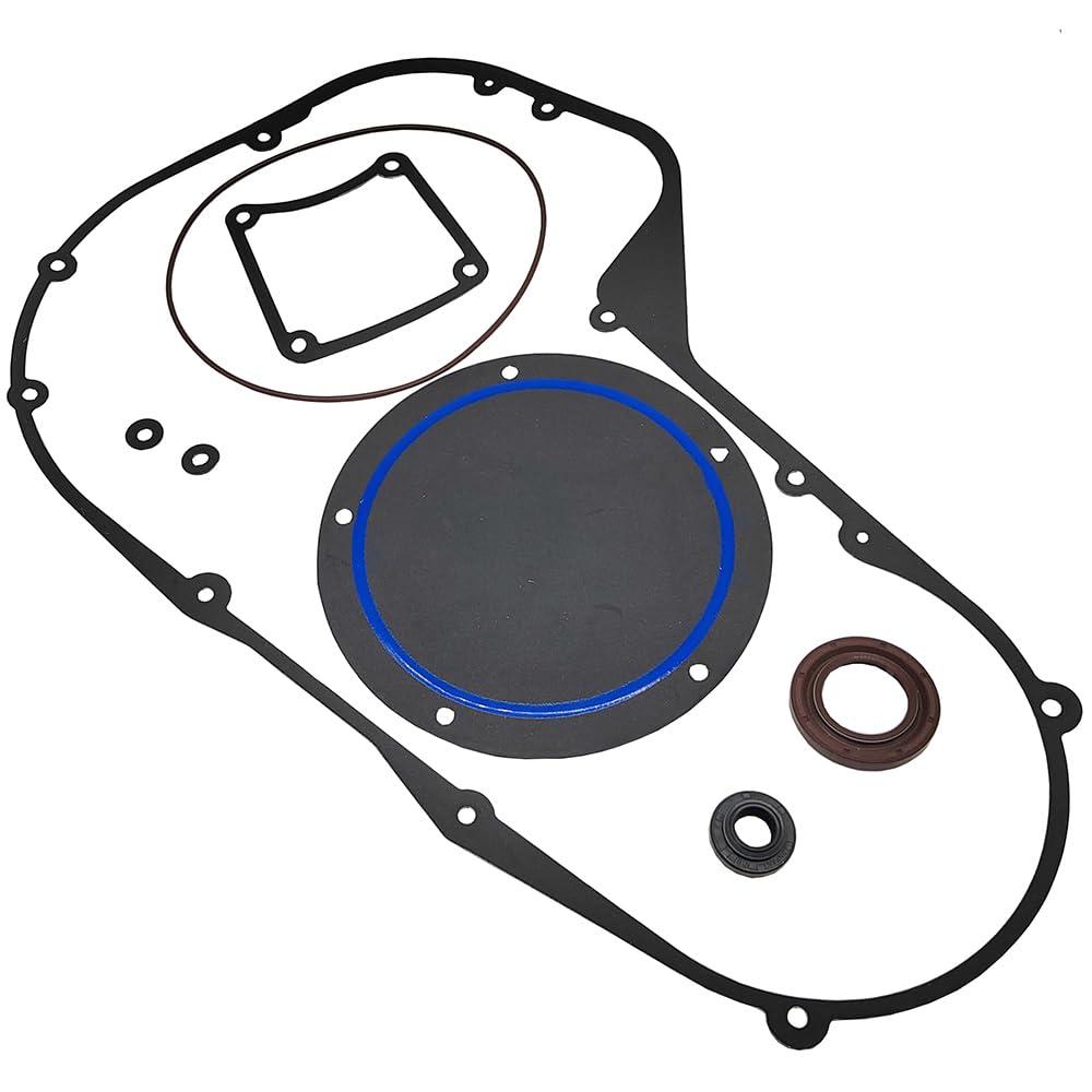 Primary Cover Gasket Kit Compatible with Harley Davidson Dyna FXD FLSTF FXST Twin Cam Bagger Touring 1999-2006