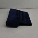 Adjustable Headrest Pillow for Recliners and Armchairs - Non-Slip Velvet Cushion for Neck Support and Pain Relief (Navy)