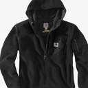 Carhartt Mens Yukon Wind Fighter Fleece Active Jacket Fleece Jacket, Black, Small