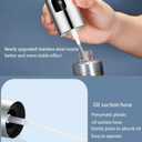 4 x Oil Sprayer for Cooking,100ml Olive Oil Spritzer,Oil Sprayer for Air Fryer, Salad,BBQ,Roasting (transparent)