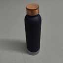 COPRON Pure Copper Water Bottle 30 oz 900 ml Leak Proof Ayurvedic 100% Copper Vessel - Drink More Water in Black Copper Bottle for Yoga, Daily Use