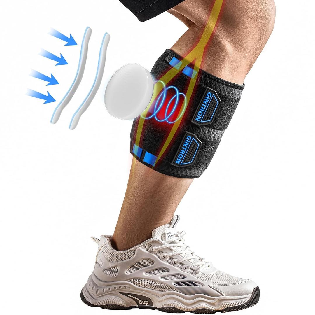 Sciatica Pain Relief Brace Devices, More Targeted and Adjustable Compression Sciatic Nerve Ease Brace with Wider Pressure Pads and 2 Splints, Maximum Ease Sciatic Pain, Lower Back, Hip