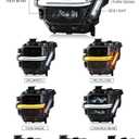 Headlights for F150 F-150 with Startup Animation Sequential Turn Signal (Quad-beam)
