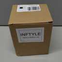 INFTYLE 4 Pack Adjustable Bed Risers 4 Inch, Chair Risers with Screw Clamp, Heavy Duty Sofa Tables Furniture Risers Fit for Square/Round Furniture Leg Diameters 0.8-1.6 inch, Support up to 400 lbs