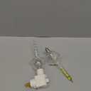 Novelty Lights Traditional Bubble Night Light, 1 Clear with Silver Glitter Bubble Night Light, (120 V Outlet, 1 Pack)