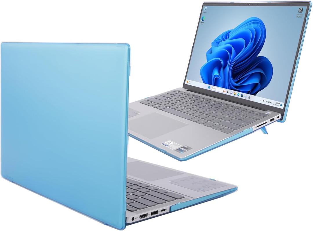 mCover Case ONLY Compatible with 20232024 14" Dell Inspiron 5430/5435 Clamshell Traditional Windows Notebook PC (NOT Fitting Any Other Dell Models) - Aqua