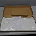 Doowiit Monitor Stand with drawer, 2-Tier Monitor Stand Riser with Phone Holder and Cable Management - Desk TV Shelf, Laptop Printer, Desk Organizer Stand, for Home & Office, White