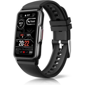 Fitness Tracker Watch with Heart Rate Blood Oxygen Blood Pressure Sleep Monitor Step Calorie Counter Pedometer IP68 Waterproof