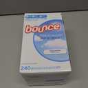 Bounce Free & Gentle Dryer Sheets, Unscented, 240 Count