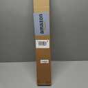 LazBlinds No Drill Blinds for Indoor Windows, Cordless 1" Vinyl Mini Blinds, Privacy S-Curve Blinds for Windows, Room Darkening Horizontal Window Blinds and Shades for Home, 26" W x 64" H, White