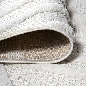 JONATHAN Y Moroccan Diamond Indoor Outdoor Area Rug 3X5 Ivory, Balansat for Backyard, Patio, Porch, Easy-Cleaning, High Traffic, Pet-Friendly, Non-Shedding (IBZ100D-3)