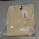 PRETTYGARDEN Fall Dresses for Women 2026 Long Sleeve Mini Short Flowy A Line Casual Holiday Party Tunic Dress Fashion Clothes (Beige, S)