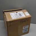 Aspen Creative 56052 Empire Uno Lamp Shade in Black with Gold Inside Washi Paper, 5" Top x 9" Bottom x 7" Slant Height, Slip UNO 33mm