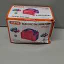 Electric Balloon Pump, Portable 2 Modes Balloon Blower Machine with 14 Balloon Arch Kits, Air Pump for Balloon, Balloon Inflator for Party Decoration (Rose red)