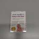 Baby Books for New Parents, Parenting Cards for What Awaits in Baby's First Year - Baby Milestone Guide Cards with Monthly Advice on Baby Care, Feeding, and Health for Expecting Parents