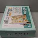 Wooden Baby Walker with Wheels, Push Walker with Baby Activity Center, Montessori Walking Toy for Girls Boys, Ajustable Speed & Height Activity Toy for Toddler Learning to Walk (Natural)