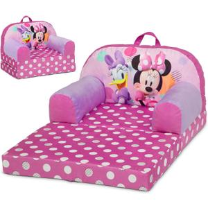 Delta Children - Minnie Mouse Cozee Buddy Flip-Out Kids Chair, Pink