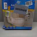 AquaSense 770-610 4 Inch Portable Raised Toilet Seat Riser, Elevated Toilet Seat for Seniors