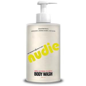 Nutrient-Rich Body Wash | Cleanse, Nourish & Strengthen Skin with Niacinamide | Free From Parabens, Sulfates & Phthalates (350 ml, NUDIE) (Medium, Nudie)