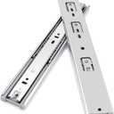 Gobrico Hardware 12-inch 55 lb, 3Folds Hydraulic Soft and Self Close Full Extension Ball Bearing Drawer Slides 1Pair