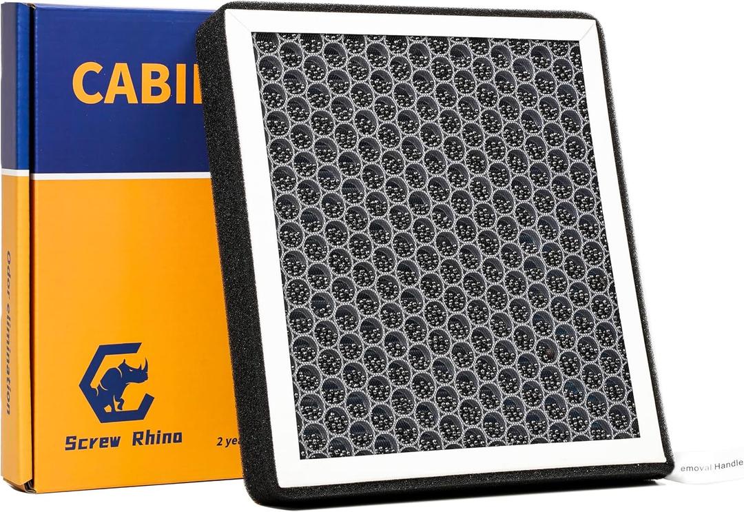 Cabin HEPA Air Filter Compatible With Rivian R1T R1S Activated Carbon Air Filter Replacement Accessories for Rivian R1T R1S 2022 2023 2024 2025
