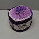 Bernat Blanket Yarn, Eggplant Ombre