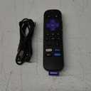 Roku Voice Remote Pro | Rechargeable with Hands-free Voice Controls, Headphone Mode & Lost Device Locator - Compatible with RokuTV, Players & Audio Devices