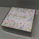 Birthday Gifts for Women, Personalized Mothers Day Gift for Women, Monogrammed Initial Gift for Her Teacher Wife Mom Friend Daughter Sister Girlfriend, Initial Tote Bag & Makeup bag (G)