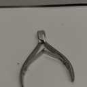 Professional Cuticle Cutter Trimmer Manicure Tools with Double Spring Perfect Nail Care Tool for Manicure & Pedicure Beauty at Home/Spa/Saloon (Silver Pack 1)