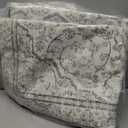 GENIMO Runner Rug 2x10 Machine Washable Non Slip Vintage Hallway Runner Rug, Low Pile Lightweight Rugs for Indoor Entryway, Hallway, Kitchen and Corridor, Light Taupe Brown