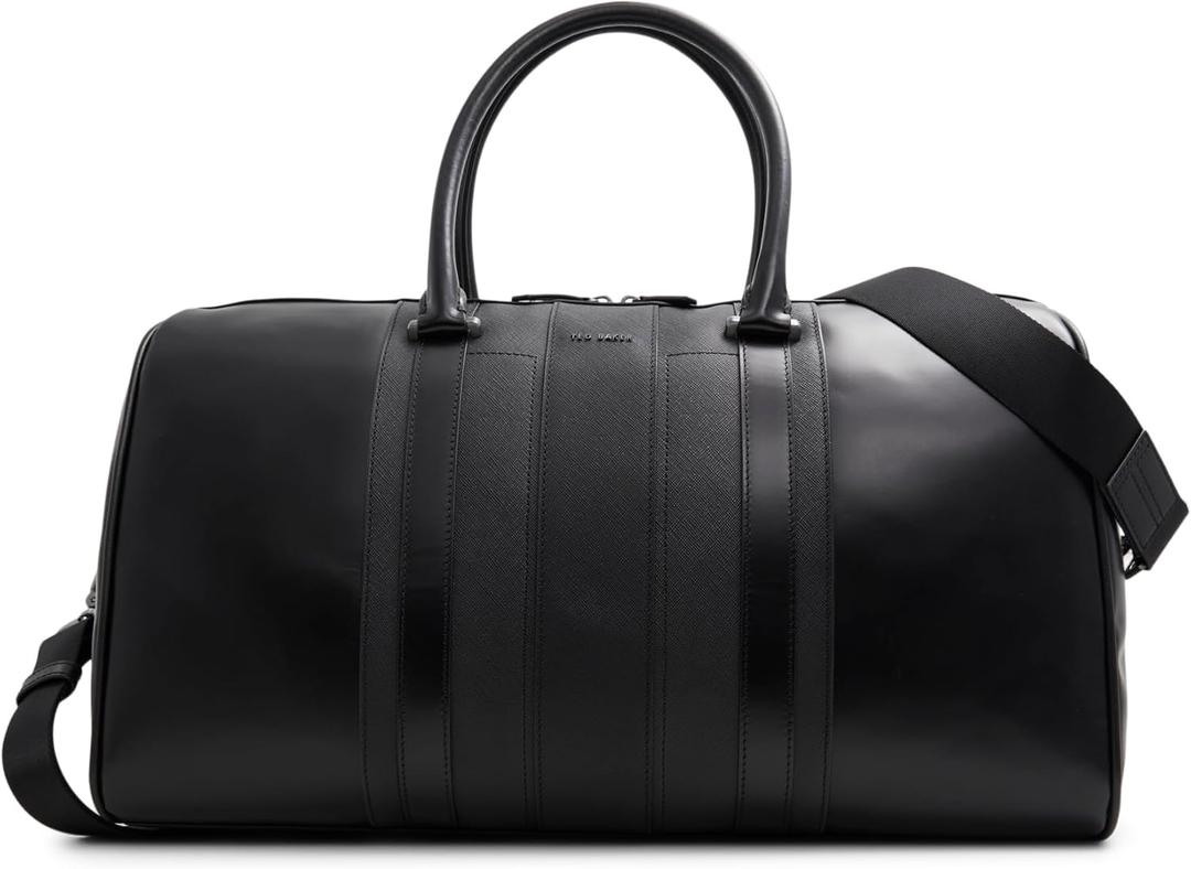 Ted Baker Men's Lewes Duffle Bag, Black, Extra Large