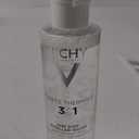 Vichy Puret Thermale One Step Micellar Water Makeup Remover & Facial Toner, Micellar Cleansing Water & Vitamin B5, No Rinse Needed, Gentle Eye Makeup Remover & Hydrating Toner For Face